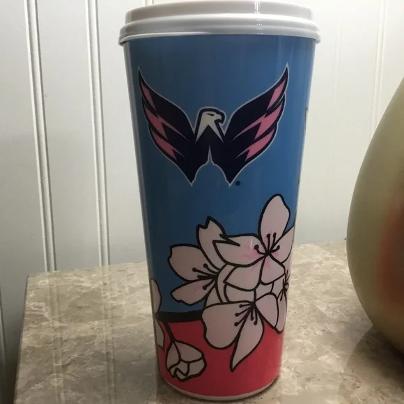 Washington Wizards Cherry Blossoms 32oz Souvenir Cup Nice! ( Cold Drinks Only) - Picture 2 of 12